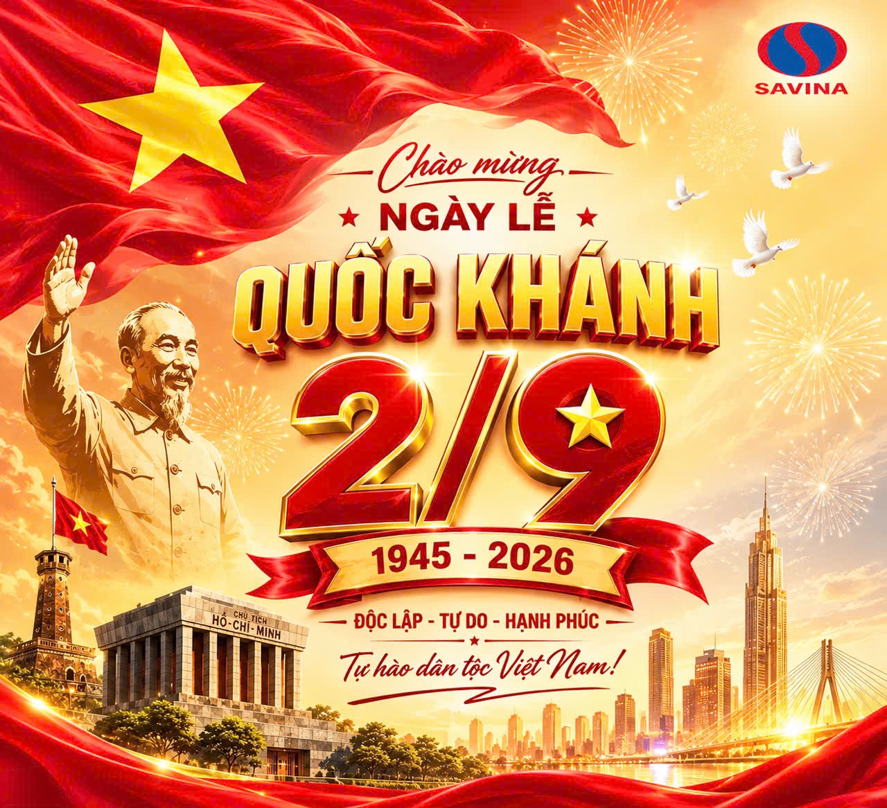 🇻🇳 CHÀO MỪNG NGÀY LỄ QUỐC KHÁNH 2/9 🇻🇳